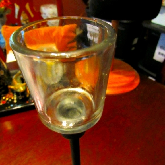 Vintage Votive Candle Lamp with Pastel Bead Shade - Picture 14 of 16